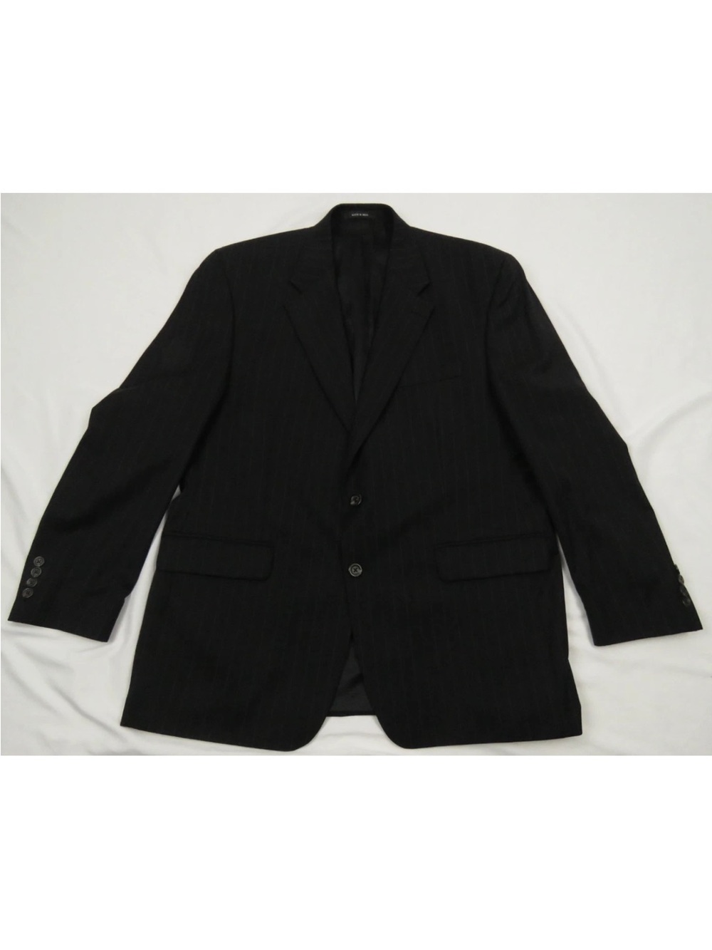 Lauren Ralph Lauren 100% Pure New Wool 2 Button Blazer Sport Coat Jacket 44 R